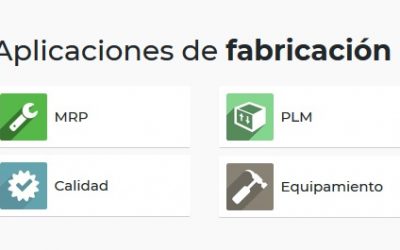 Aplicaciones de fabricación en Odoo