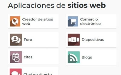 Aplicaciones de sitios web en Odoo