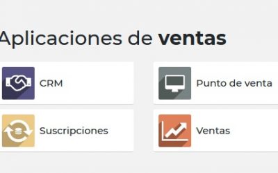 Aplicaciones de ventas en Odoo